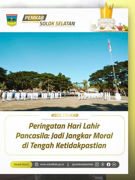 Peringatan Hari Lahir Pancasila: Jadi Jangkar Moral di Tengah Ketidakpastian