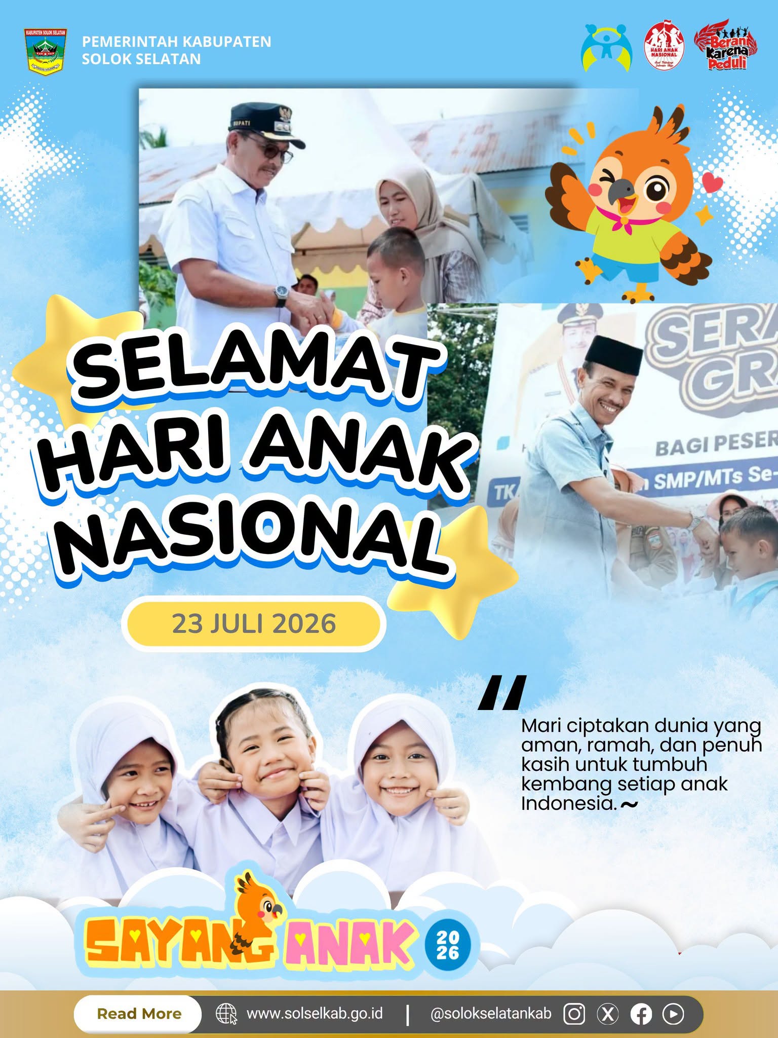 Selamat Hari Anak Nasional